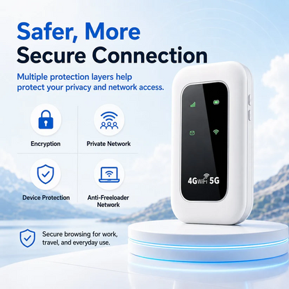 Portable Wi-Fi security graphic