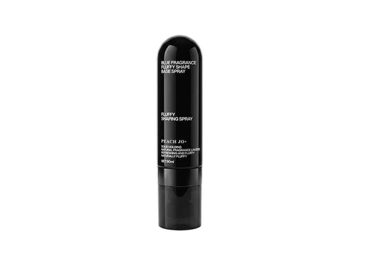 Black 90ml hair volume spray bottle