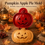 Pumpkin mold and matching pie