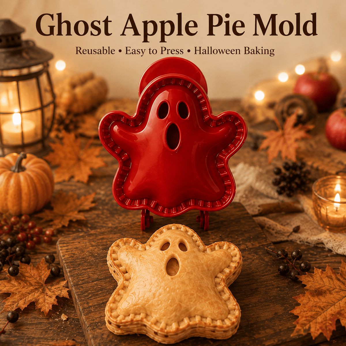 Ghost mold and matching pie