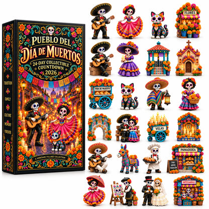 Alternate overview of the 24-day miniature countdown collection