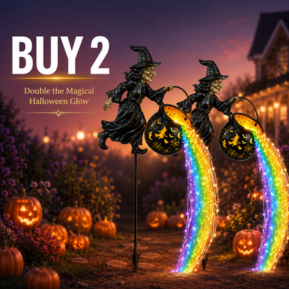 Early Halloween Special 50% OFF🎃Halloween Witch Cauldron Garden Light