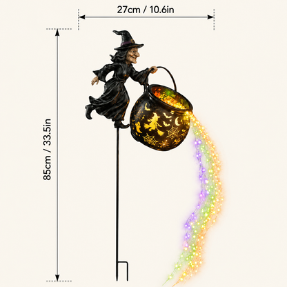 Early Halloween Special 50% OFF🎃Halloween Witch Cauldron Garden Light